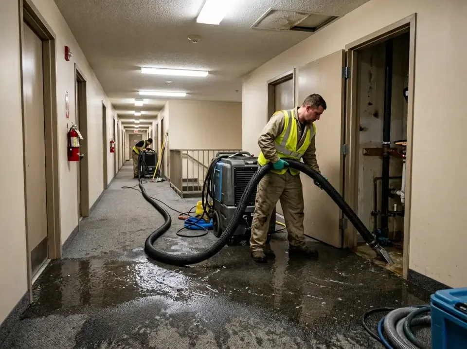 multi-unit-apartment-hallway-f-005 — frequently asked questions, Emergency Burst Pipe Water Extraction & Removal in Inglewoo…